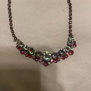 Sorrelli purple stones necklace jewelry!